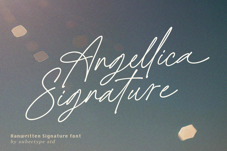 Angellica Signature Font