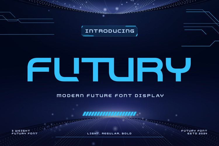 Futury Light Font