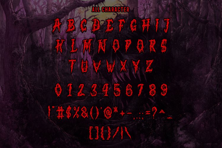 Terror Scream Font