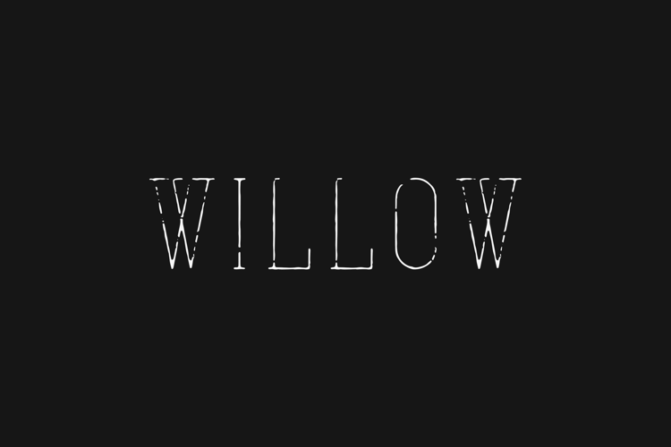 Willow Font