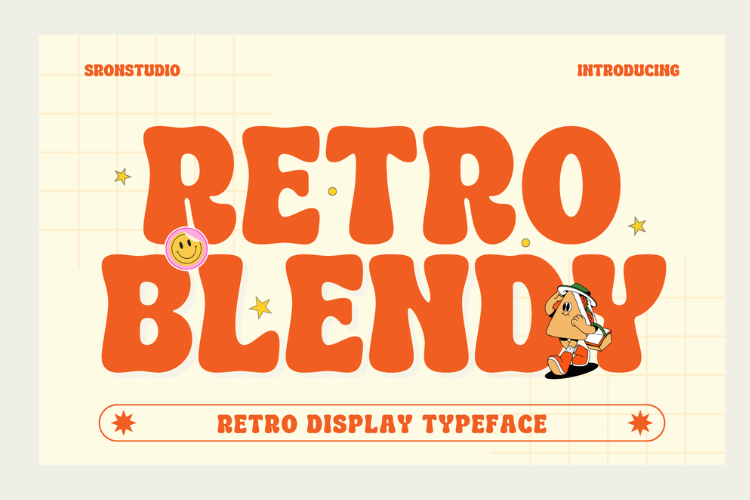 Retro Blendy Font