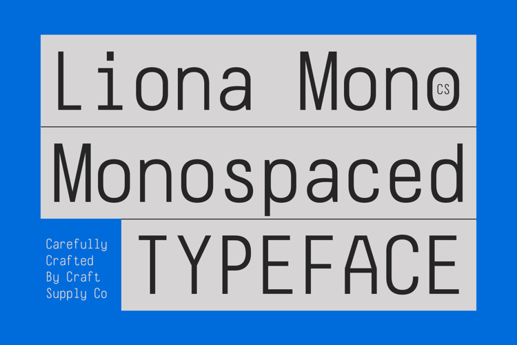 CS Liona Mono Font