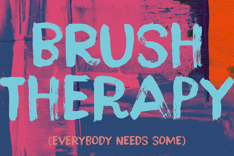 Brush Therapy Font