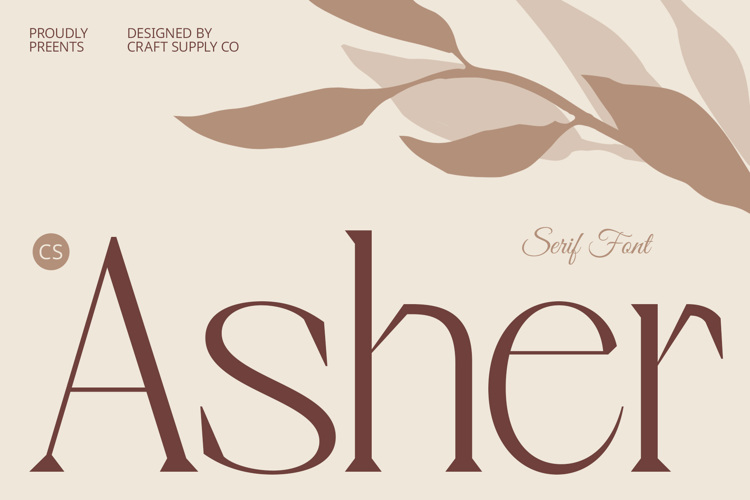 CS Asher Font