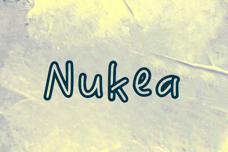 n Nukea Font