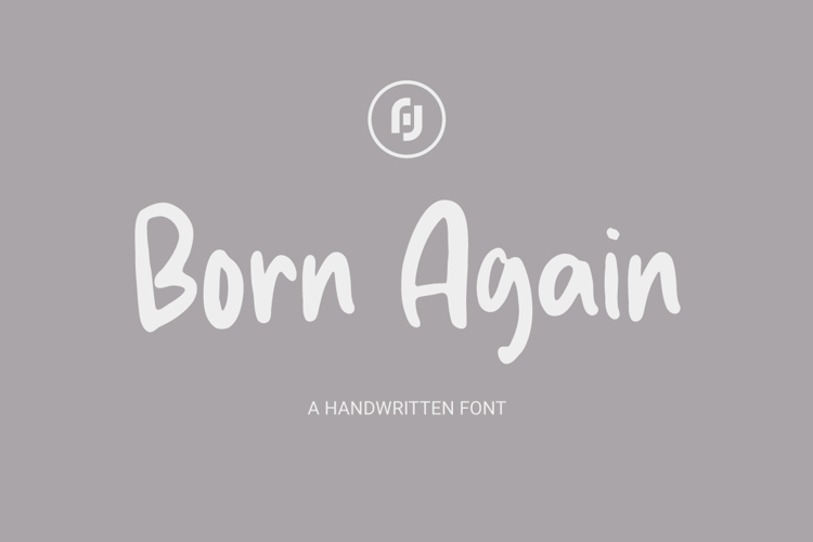 Born Again Font