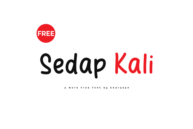 Sedap Kali Font