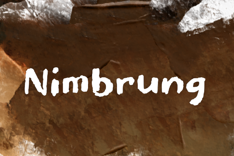 n Nimbrung Font