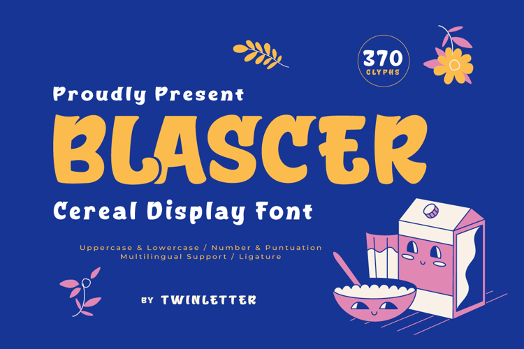 BLASCER personal Regular Font