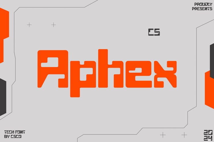 CS Aphex Font