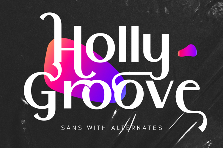 Holly Groove Three Font