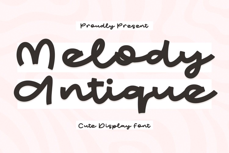 Melody Antique Font