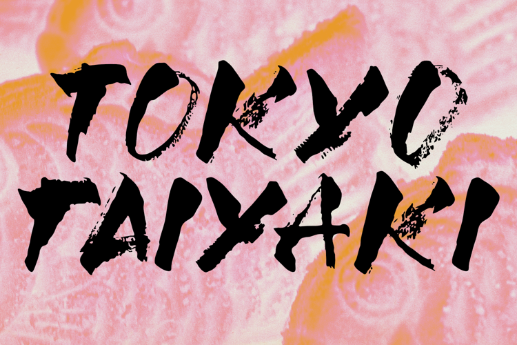 Tokyo Taiyaki Font