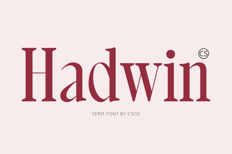 CS Hadwin Font