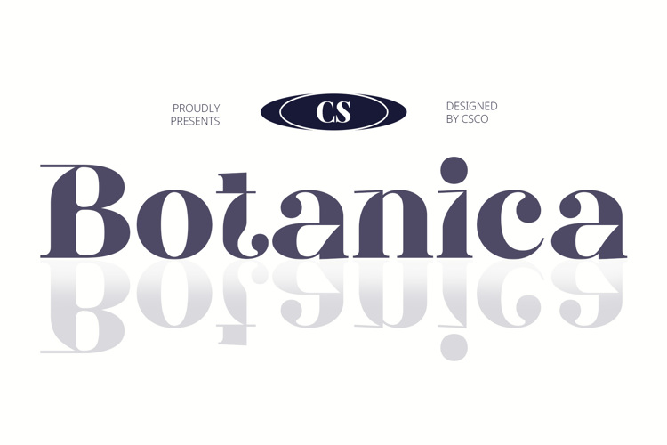 CS Botanica Font