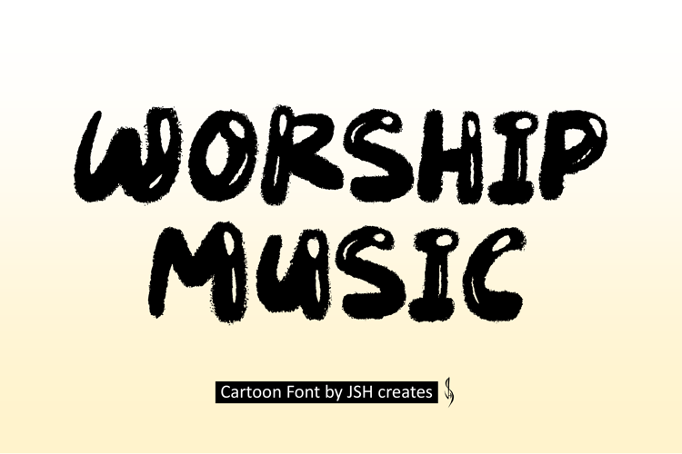 Worship Music Font