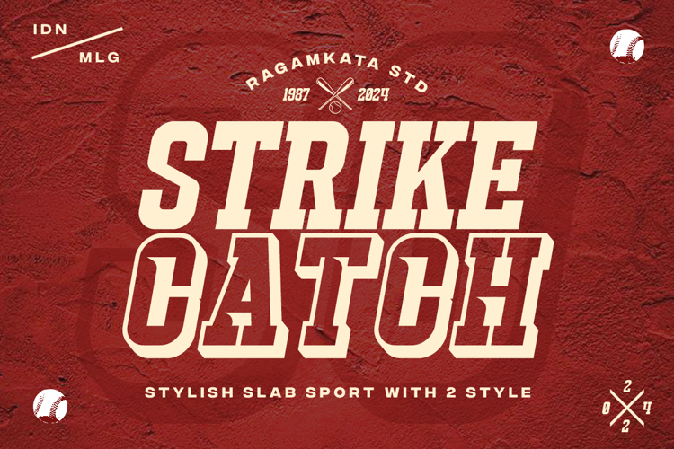 Strike Catch Font