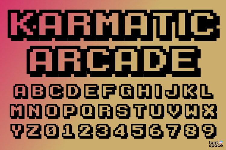 Karmatic Arcade Font