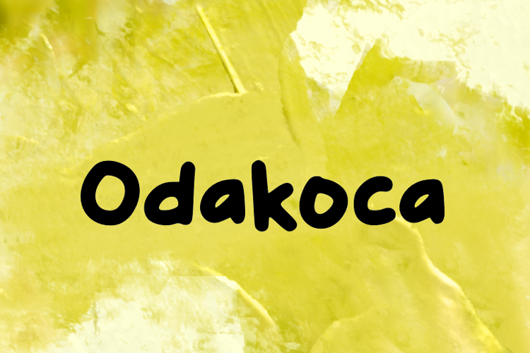 Odakoca Font