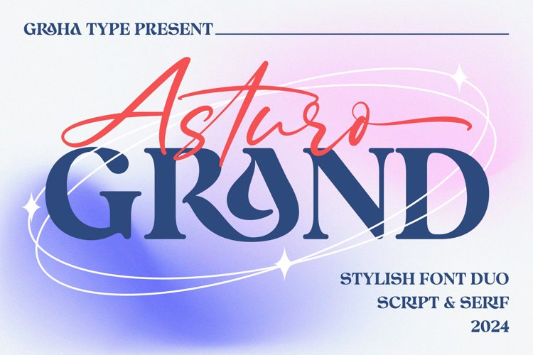 Asturo Grand Font Duo