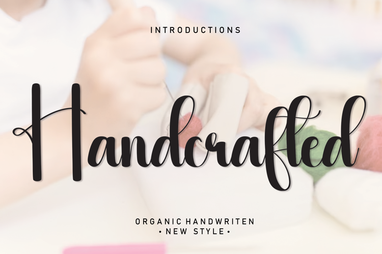 Handcrafted Font