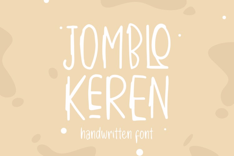 JOMBLOKEREN Font