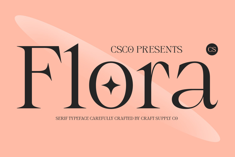 CS Flora Font