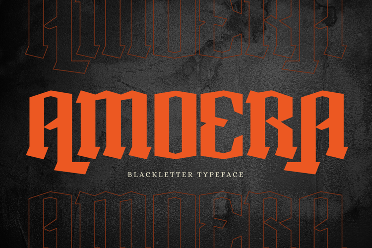 Amoera Blackletter Font