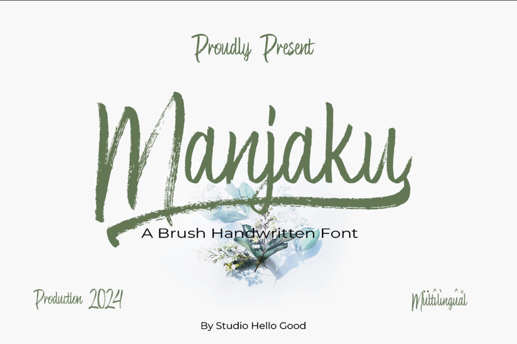 Manjaku Font