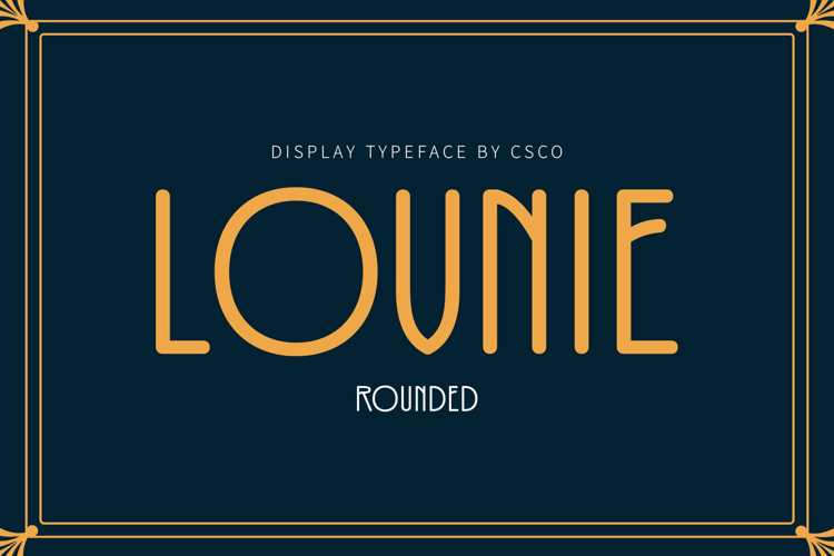 Lovnie Rounded Font