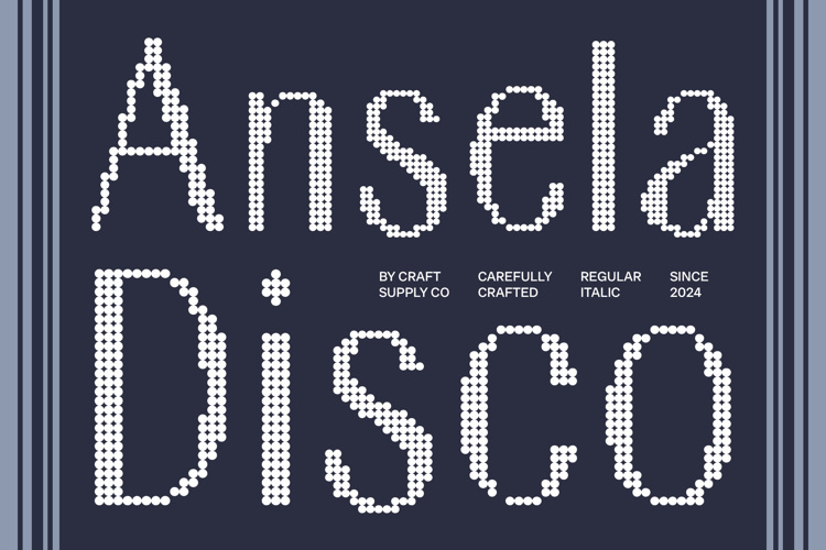 Ansela Disco Font