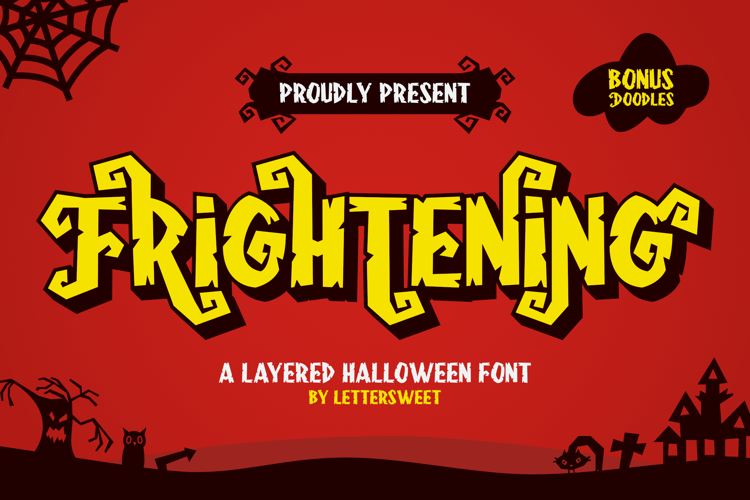 Frightening Font