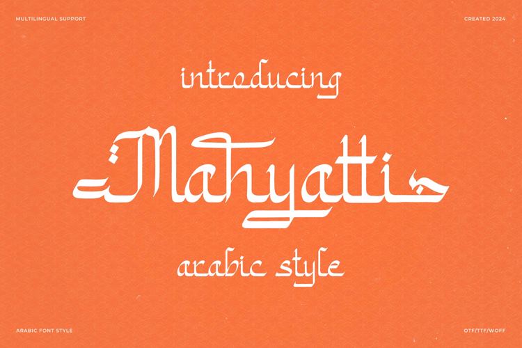 Mahyatti Font