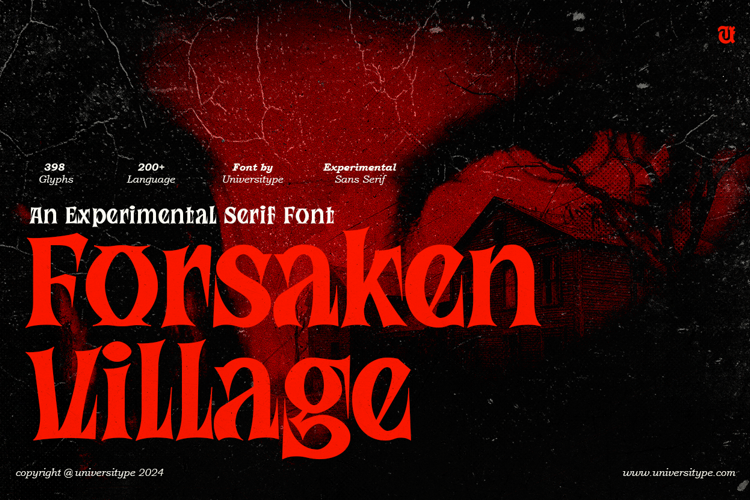 UT Forsaken Village Font