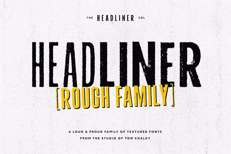 TC Headliner Rough - Cond Regular Font