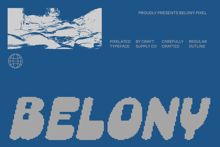 Belony Pixel Font