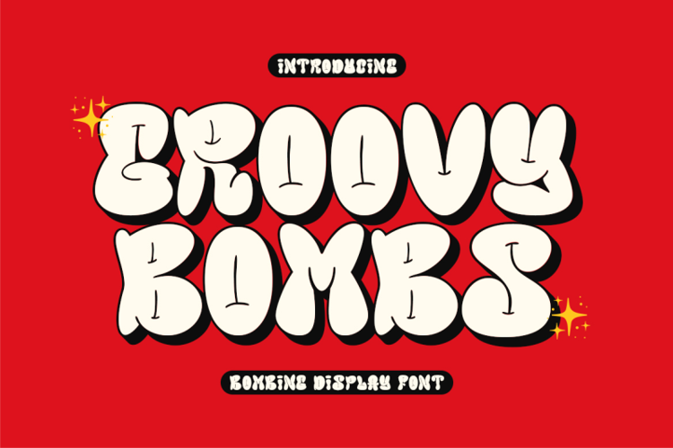 Groovy Bombs Font