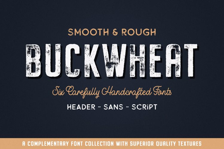 Buckwheat TC Sans Rough Font