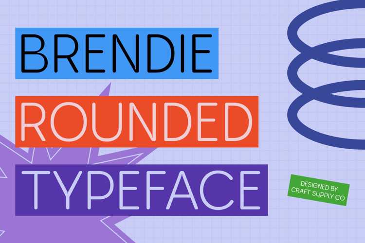 Brendie Rounded Font