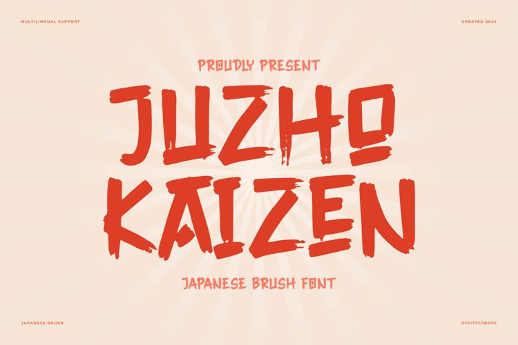 Juzho Kaizen Font