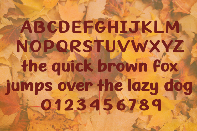 Ready for Fall Font