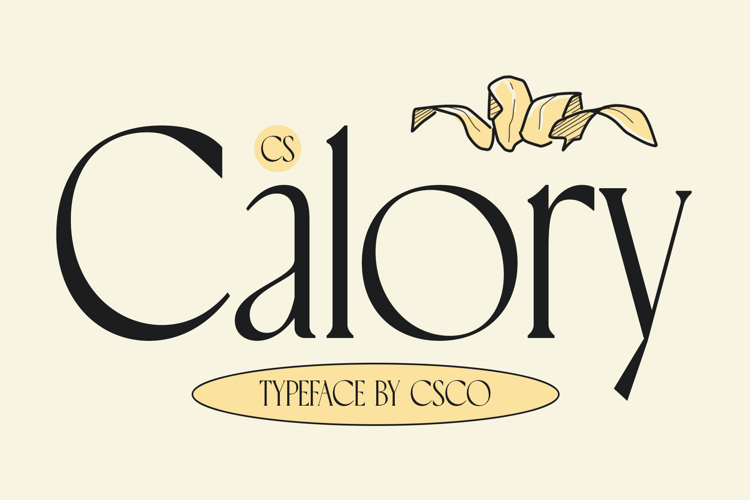 CS Calory Font