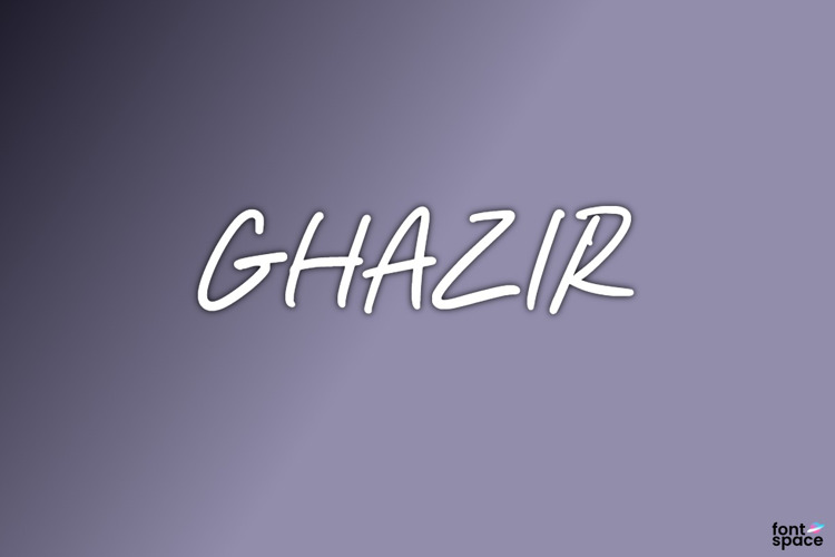 Ghazir Font