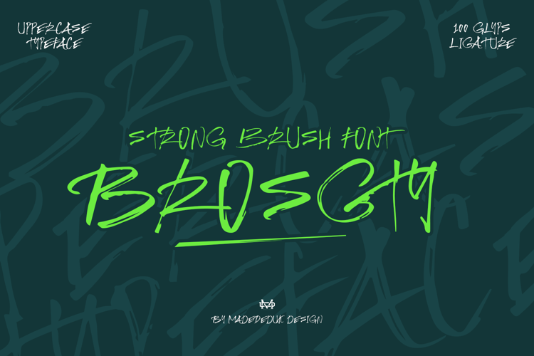 Brosgty Font