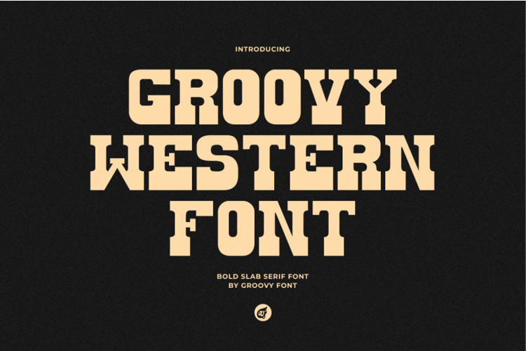 Groovy Western Font