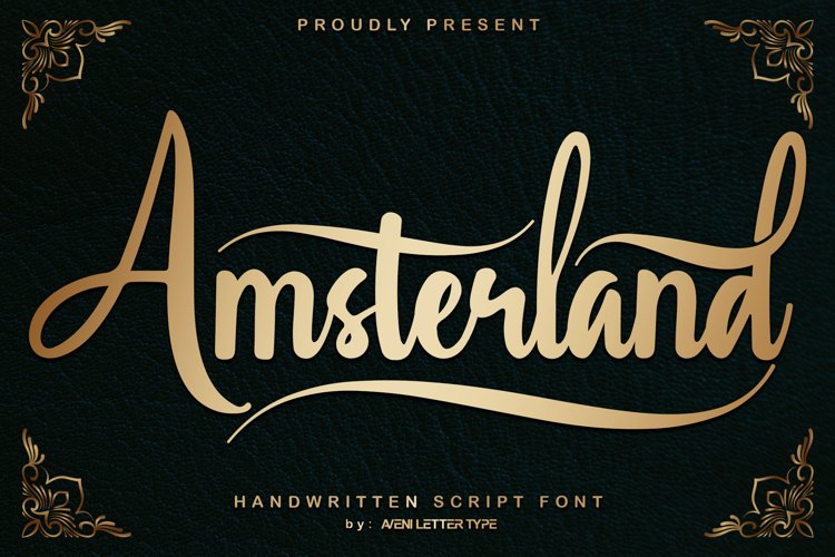 Amsterlands Font