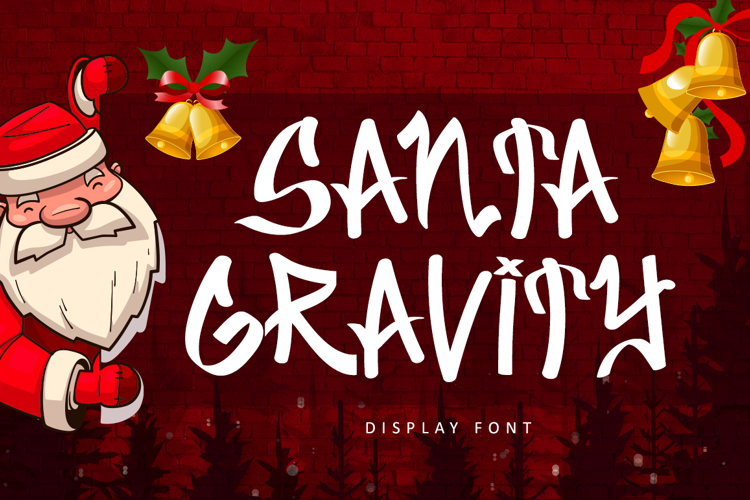 Santa Gravity Font