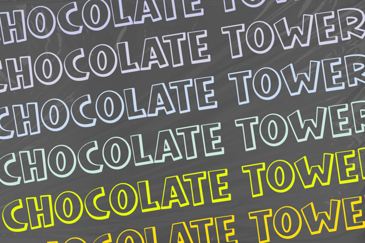 Chocolate Tower Font