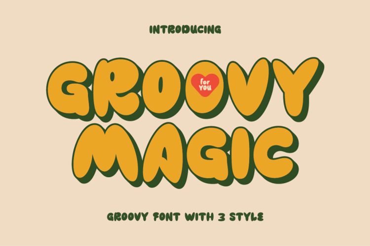 Groovy Magic Font