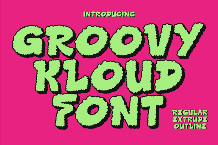 Groovy Kloud Font